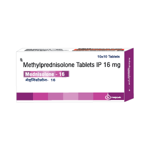 MEDNISOLONE 16 MG TABLET