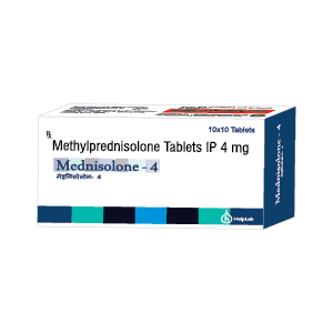 MEDNISOLONE 4 MG TABLET