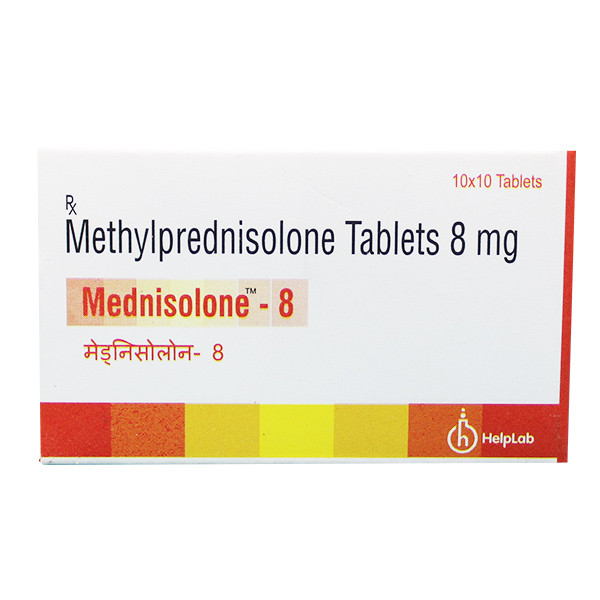 MEDNISOLONE 8 MG TABLET