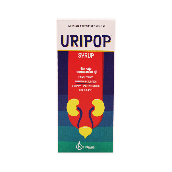 URIPOP SYRUP - Ayurvedic Urinary Disorder & Kidney Stone Reliever Syp